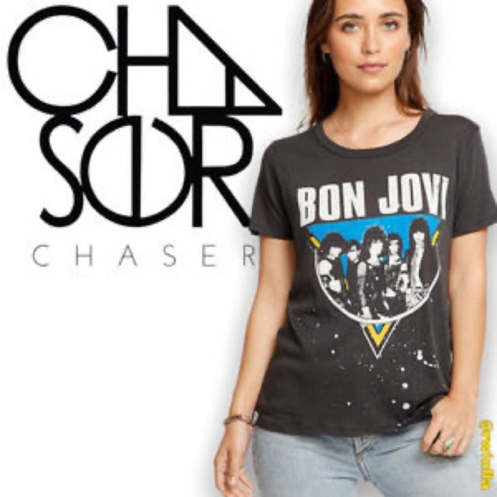 NWT Chaser T-Shirt Bon Jovi